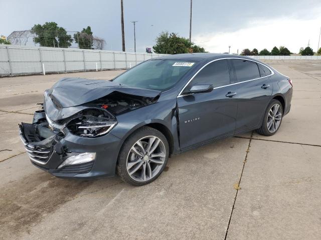 1G1ZD5ST2MF028300 - 2021 CHEVROLET MALIBU LT GRAY photo 1