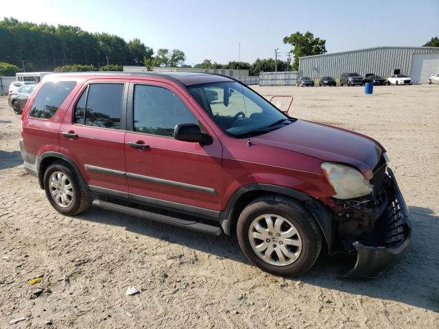 SHSRD78835U330148 - 2005 HONDA CR-V EX BURGUNDY photo 4