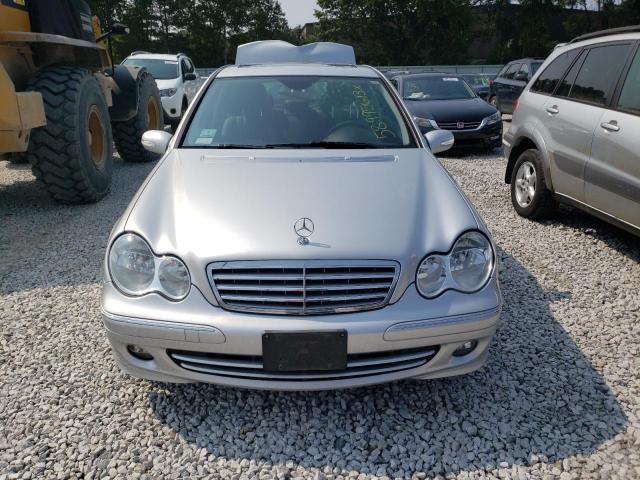 WDBRF92H47F918160 - 2007 MERCEDES-BENZ C 280 4MATIC SILVER photo 5