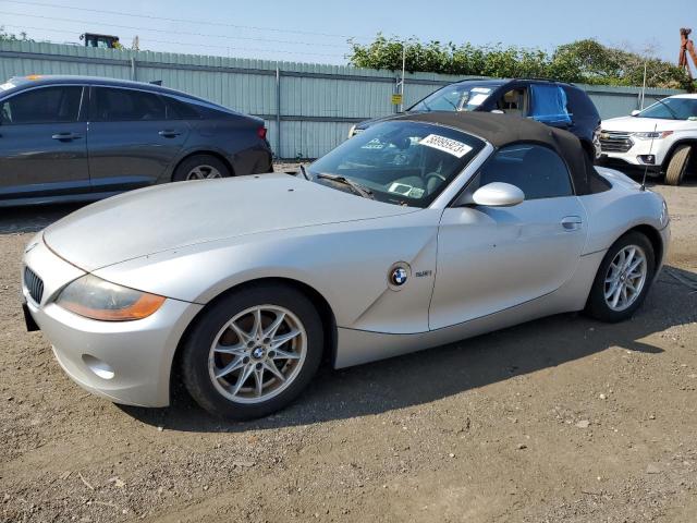 4USBT33453LS46135 - 2003 BMW Z4 2.5 SILVER photo 1