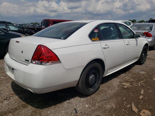 2G1WD5E34D1264212 - 2013 CHEVROLET IMPALA POLICE WHITE photo 3