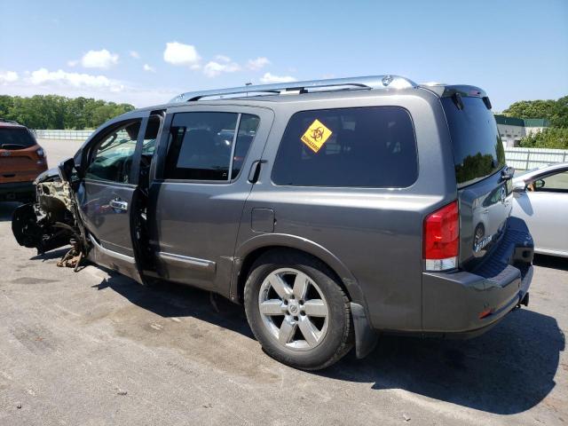 5N1AA0NC2AN611605 - 2010 NISSAN ARMADA SE CHARCOAL photo 2