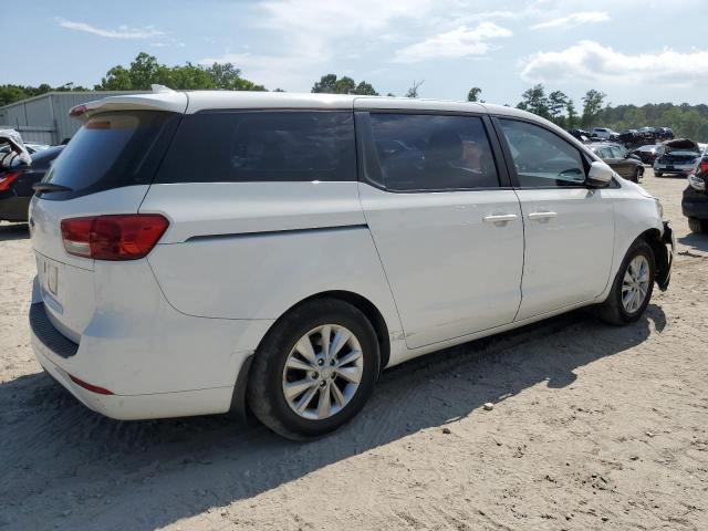 KNDMA5C11G6149718 - 2016 KIA SEDONA L WHITE photo 3