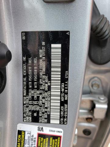 4T3BA3BB6FU075165 - 2015 TOYOTA VENZA LE SILVER photo 13