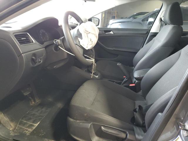 3VW2K7AJ3EM333815 - 2014 VOLKSWAGEN JETTA BASE Մոխրագույն լուսանկար 7