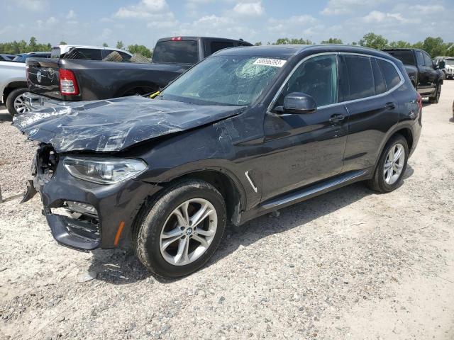 5UXTY5C02LLE57735 - 2020 BMW X3 XDRIVE30I BLACK photo 1