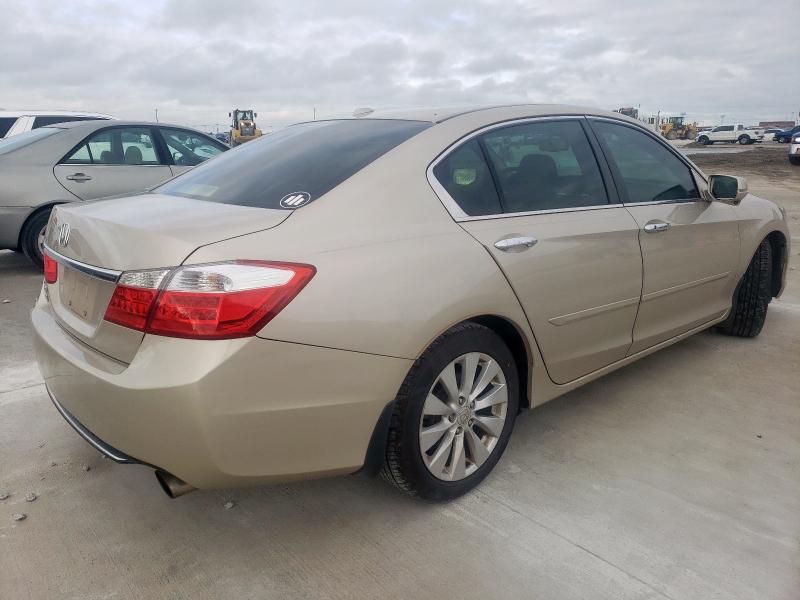 1HGCR2F83DA251303 - 2013 HONDA ACCORD EXL GOLD photo 3