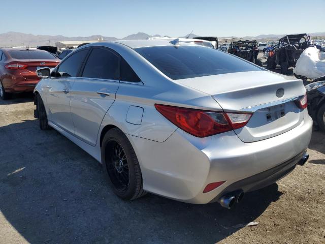 5NPEC4AB9EH867718 - 2014 HYUNDAI SONATA SE SILVER photo 2