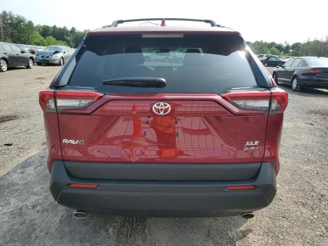 2T3RWRFV9SW263941 - 2025 TOYOTA RAV4 XLE RED photo 6