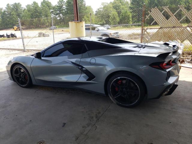 1G1YB3D40N5114708 - 2022 CHEVROLET CORVETTE STINGRAY 2LT GRAY photo 2