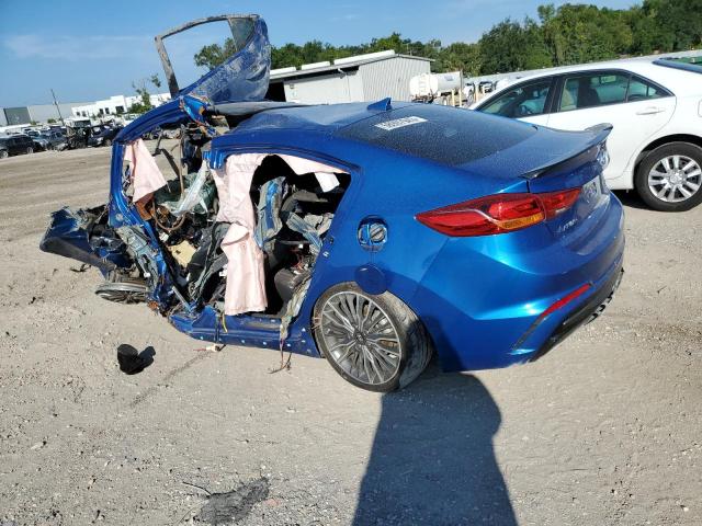 KMHD04LB0JU611433 - 2018 HYUNDAI ELANTRA SPORT BLUE photo 2