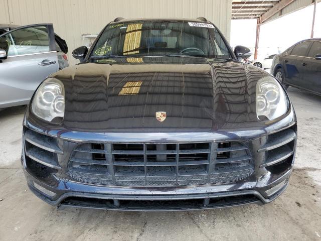 WP1AF2A5XFLB91070 - 2015 PORSCHE MACAN TURBO BLACK photo 5