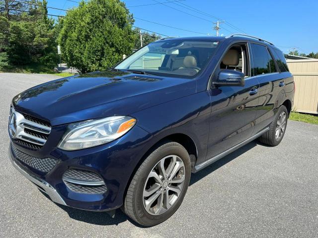 4JGDA5HB4GA632145 - 2016 MERCEDES-BENZ GLE 350 4MATIC BLUE photo 1