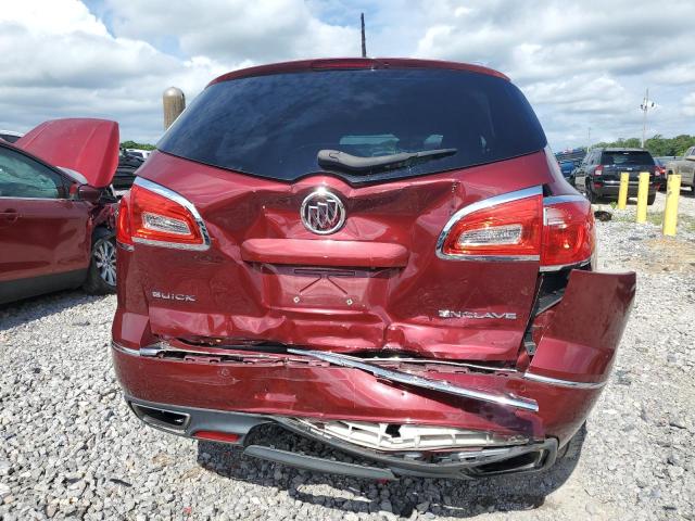 5GAKRBKD2GJ118910 - 2016 BUICK ENCLAVE RED photo 6