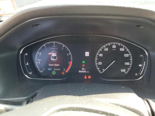 1HGCV2F5XLA013092 - 2020 HONDA ACCORD EXL BLACK photo 9