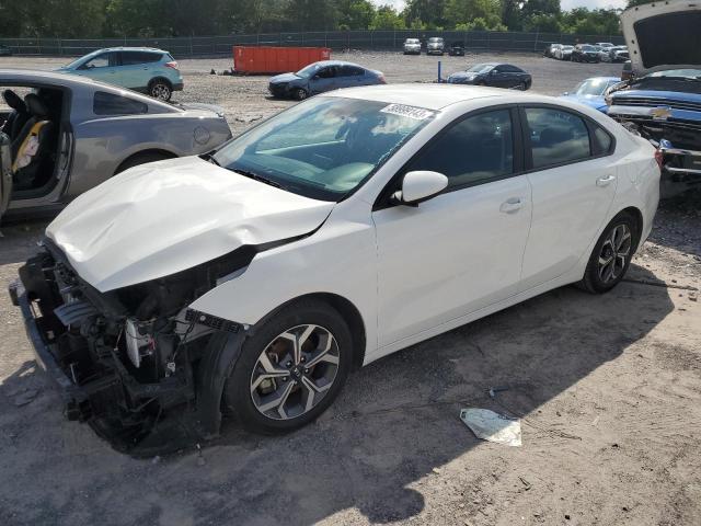 3KPF24AD3LE205868 - 2020 KIA FORTE FE WHITE photo 1