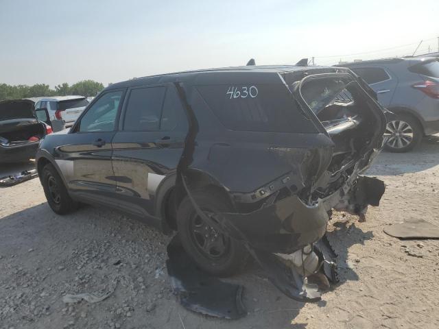 1FM5K8AB0MGA46838 - 2021 FORD EXPLORER POLICE INTERCEPTOR Negro foto 2