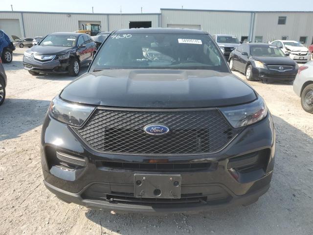 1FM5K8AB0MGA46838 - 2021 FORD EXPLORER POLICE INTERCEPTOR Negro foto 5