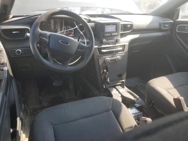 1FM5K8AB0MGA46838 - 2021 FORD EXPLORER POLICE INTERCEPTOR Negro foto 8