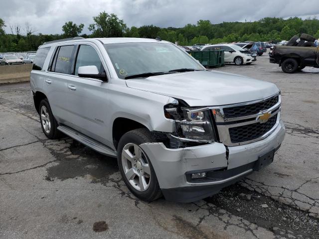 1GNSKBKC0FR299572 - 2015 CHEVROLET TAHOE K1500 LT SILVER photo 4