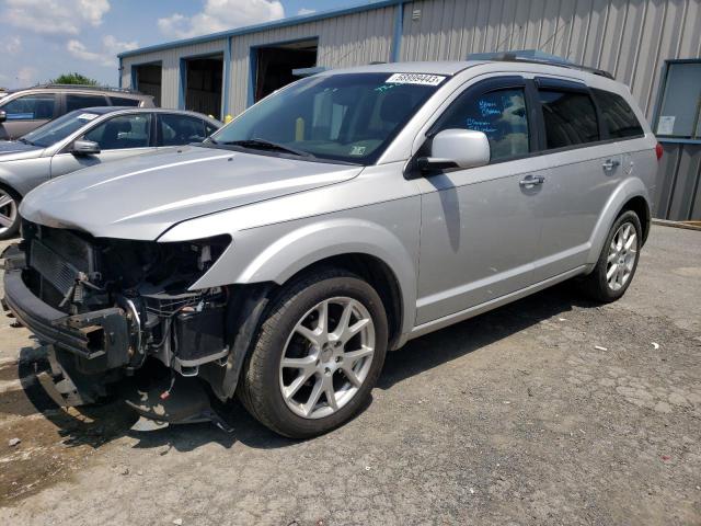 3D4PH3FG3BT516925 - 2011 DODGE JOURNEY CREW SILVER photo 1