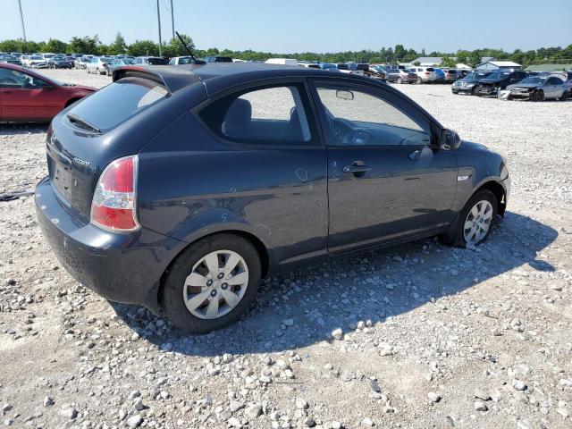 KMHCM3AC8BU186308 - 2011 HYUNDAI ACCENT GL BLACK photo 3