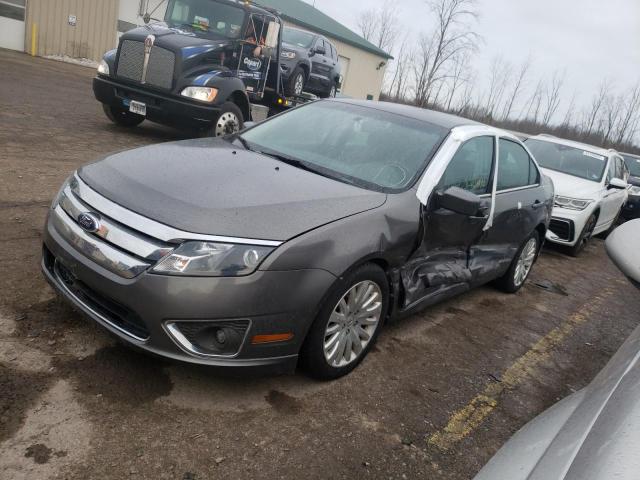 3FADP0L35CR177639 - 2012 FORD FUSION HYBRID GRAY photo 2