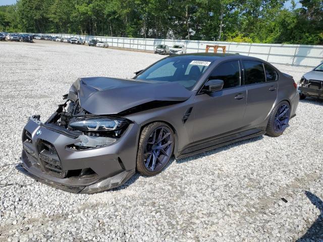WBS43AY08NFM01473 - 2022 BMW M3 COMPETITION ნაცრისფერი ფოტო 1