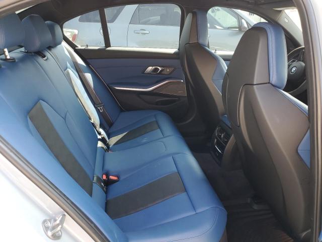 WBS43AY08NFM01473 - 2022 BMW M3 COMPETITION ნაცრისფერი ფოტო 10