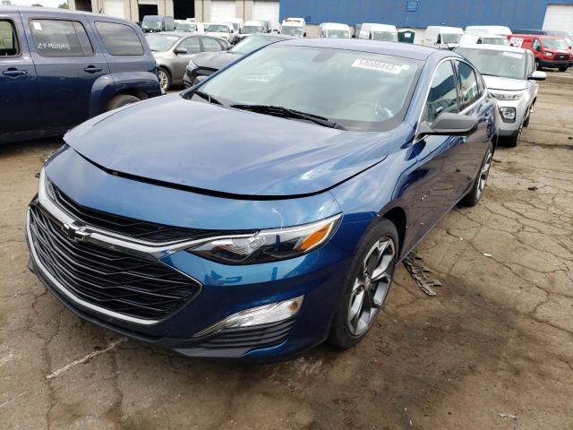 1G1ZG5ST9KF187111 - 2019 CHEVROLET MALIBU RS BLUE photo 1