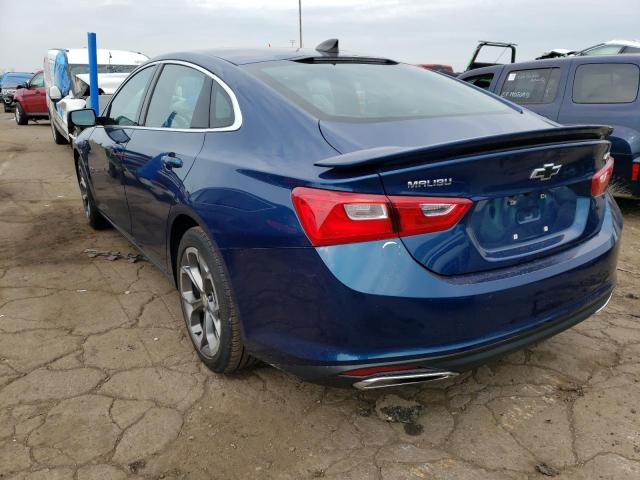 1G1ZG5ST9KF187111 - 2019 CHEVROLET MALIBU RS BLUE photo 2