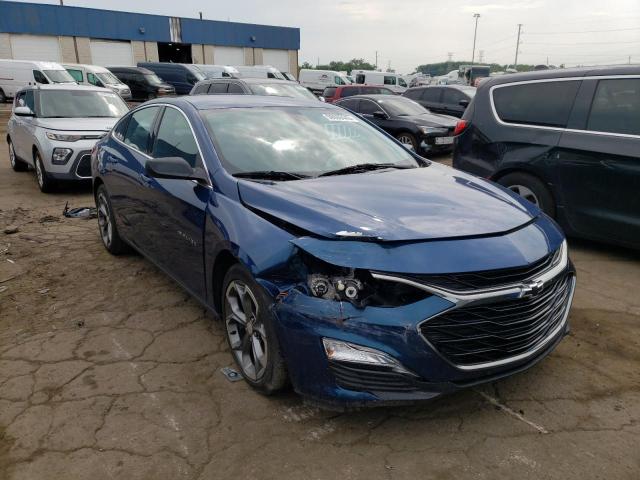 1G1ZG5ST9KF187111 - 2019 CHEVROLET MALIBU RS BLUE photo 4