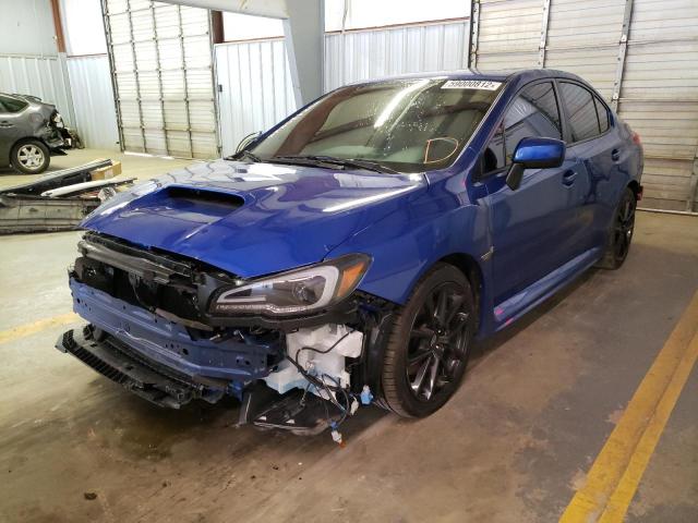 JF1VA1C69M9809481 - 2021 SUBARU WRX PREMIUM BLUE photo 2