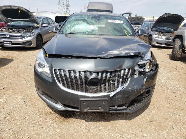 2G4GS5GX4G9206362 - 2016 BUICK REGAL PREMIUM GRAY photo 5