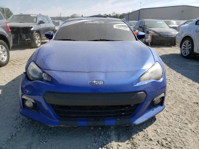 JF1ZCAC11F9600027 - 2015 SUBARU BRZ 2.0 LIMITED BLUE photo 5