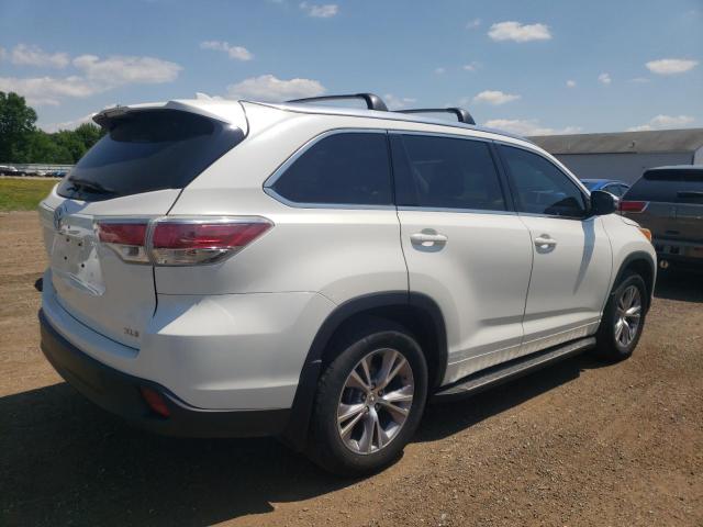 5TDKKRFH1FS047502 - 2015 TOYOTA HIGHLANDER XLE Ağ foto 3