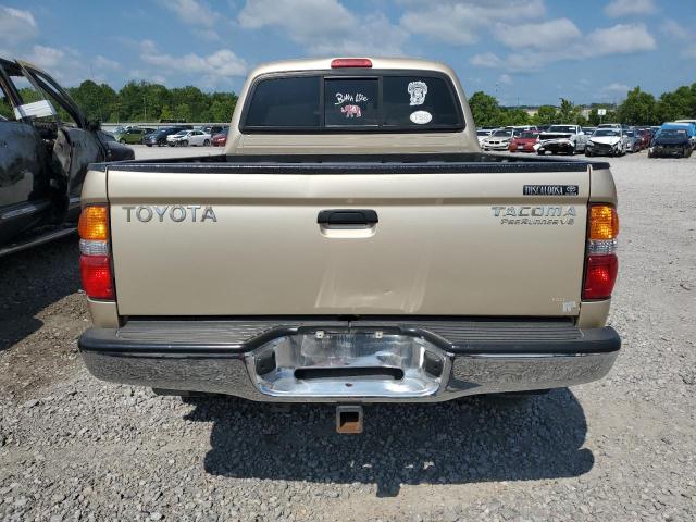5TEGN92N84Z397119 - 2004 TOYOTA TACOMA DOUBLE CAB PRERUNNER TAN photo 6