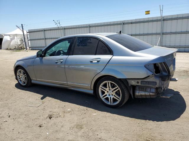 WDDGF56X28F012289 - 2008 MERCEDES-BENZ C 350 GRAY photo 2