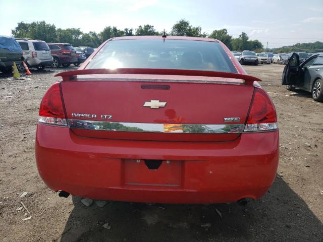 2G1WU57M491172966 - 2009 CHEVROLET IMPALA LTZ RED photo 6