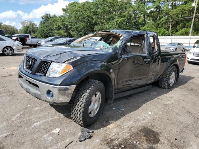 1N6AD06UX8C449664 - 2008 NISSAN FRONTIER KING CAB LE BLACK photo 1