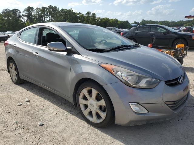 KMHDH4AE2DU640880 - 2013 HYUNDAI ELANTRA GLS SILVER photo 4