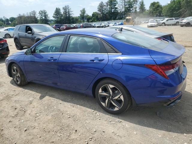 5NPLP4AG2PH111500 - 2023 HYUNDAI ELANTRA LIMITED BLUE photo 2