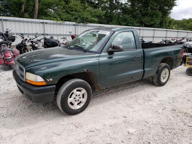 1B7FL26X0XS217094 - 1999 DODGE DAKOTA GREEN photo 1