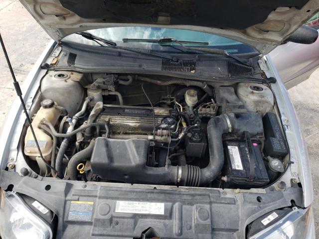 1G1JC54F547149307 - 2004 CHEVROLET CAVALIER SILVER photo 11