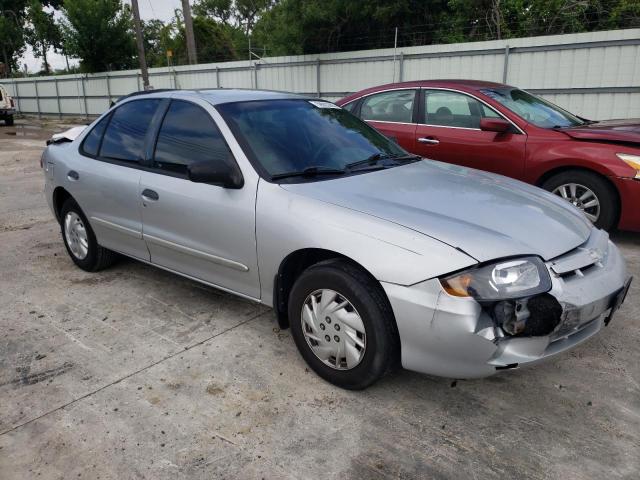 1G1JC54F547149307 - 2004 CHEVROLET CAVALIER SILVER photo 4