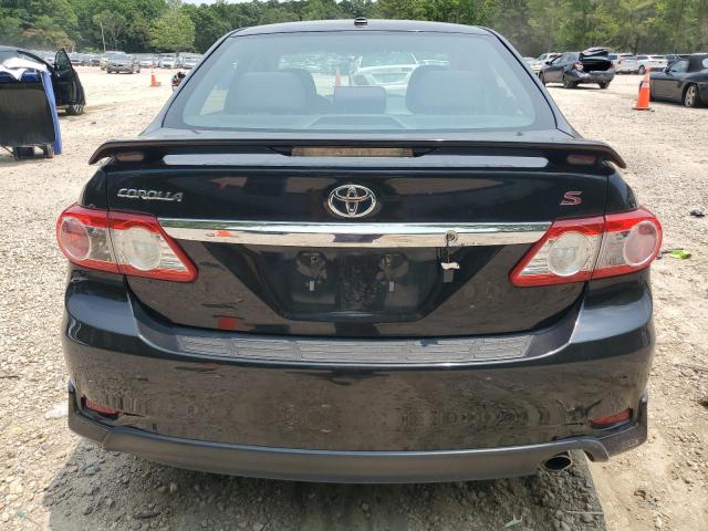 2T1BU4EE3BC637935 - 2011 TOYOTA COROLLA BASE Schwarz Foto 6