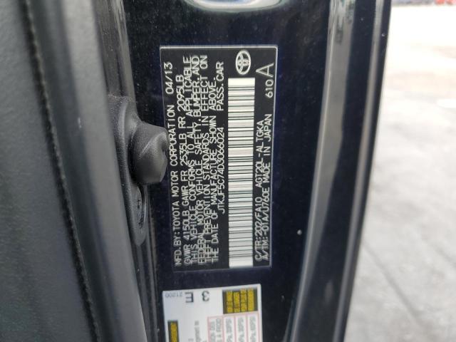 JTKJF5C74D3066024 - 2013 TOYOTA SCION TC 黑色 照片 13