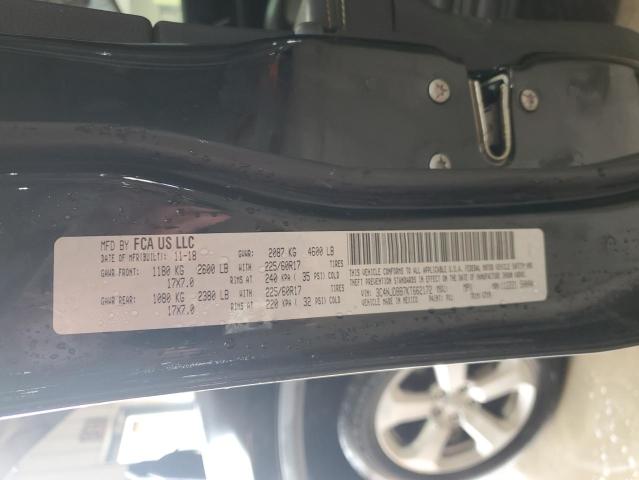 3C4NJDBB7KT662172 - 2019 JEEP COMPASS LATITUDE 黑色 照片 13