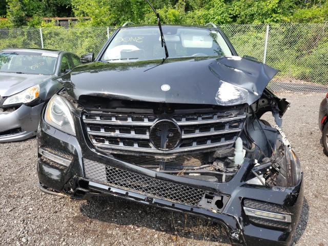 4JGDA5HB6DA231742 - 2013 MERCEDES-BENZ ML 350 4MATIC BLACK photo 5