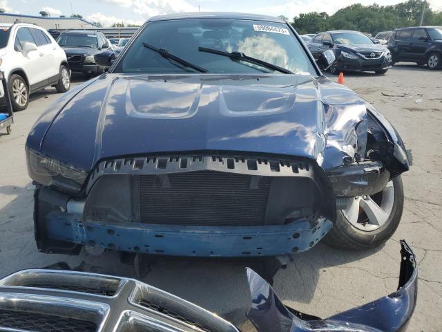 2C3CDXBG6EH324159 - 2014 DODGE CHARGER SE BLUE photo 5